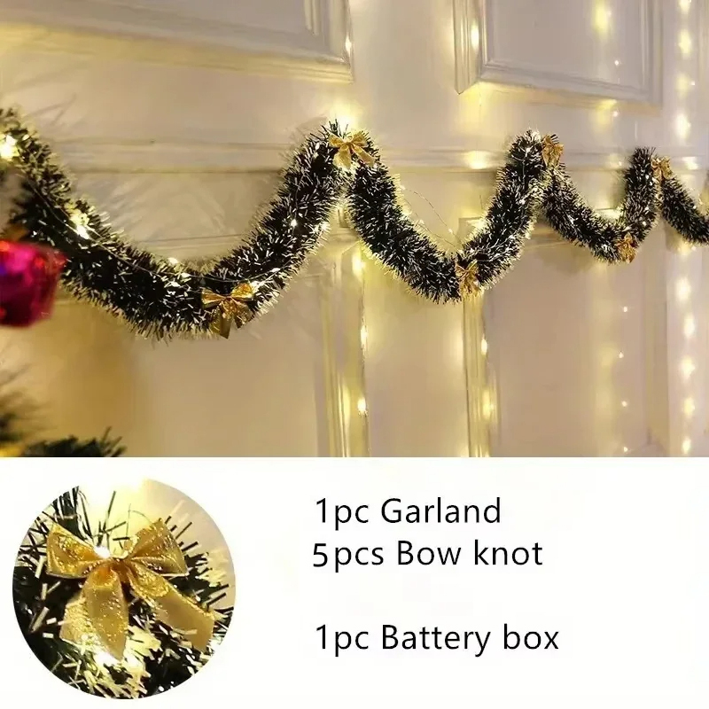 Led Fairy String Lights - 2M LED Light Christmas Tinsel Garland