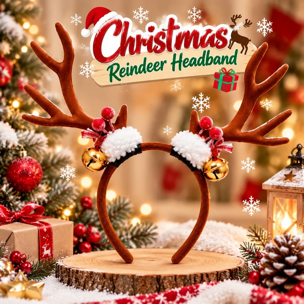 Christmas Reindeer Antler Head - Reindeer Antlers Headband review and price
