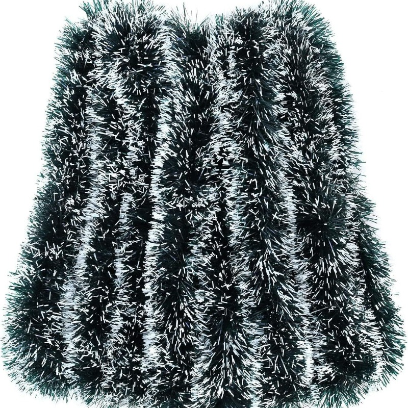 Christmas Tinsel Ribbons Green - Tinsel Garland Decoration review and price