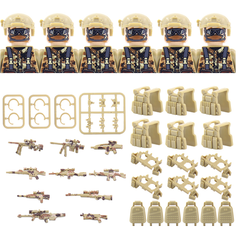 Special Forces SWAT Soldiers P - Lego Set Technic review and price