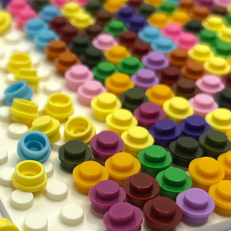 Round Plate 1x1 DIY Pixel Art  - Lego Set City review and price