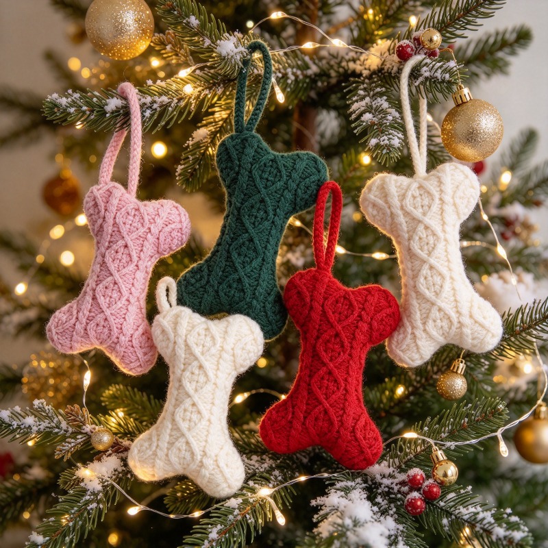 Multicolor Cable Knit Bone Sha - Christmas Stocking Hanging review and price