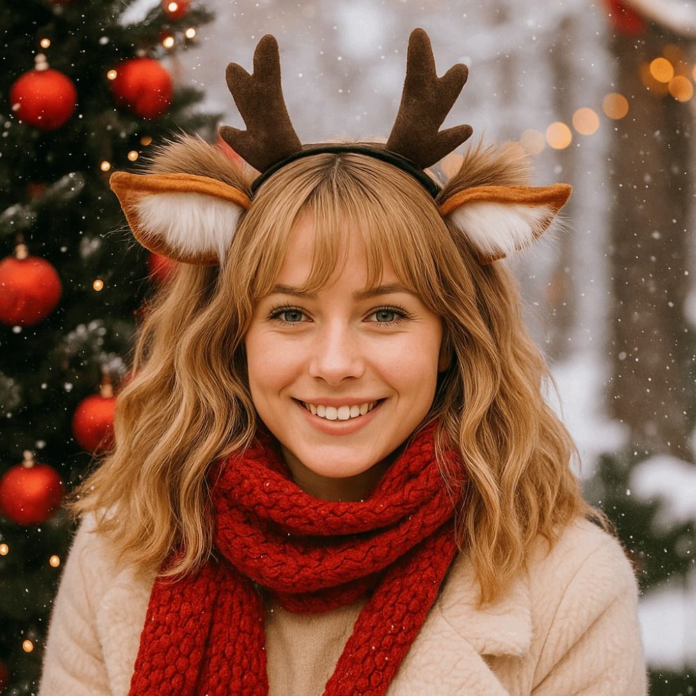 Lolita Deer Ears Reindeer Antl - Reindeer Antlers Headband review and price